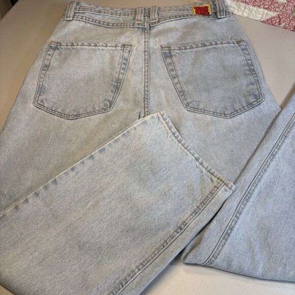 Empyre Relax Denim Jeans Light Wash Blue Size 28 Streetwear Men & Women Y2K 90s - Picture 3 of 16